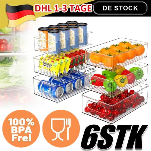 Tlg kühlschrank organizer - 6-tlg,