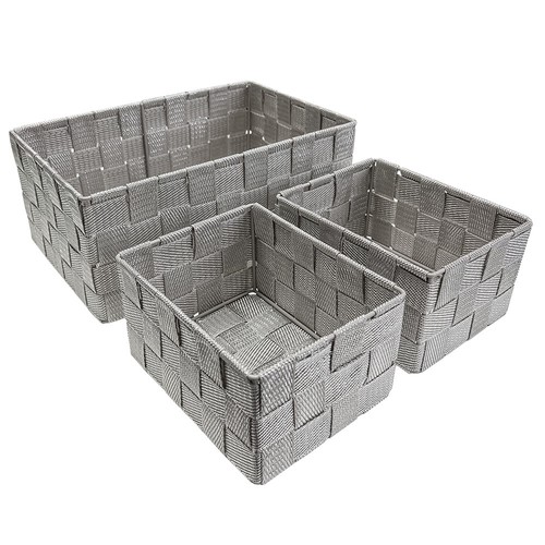 3er set aufbewahrungskorb - set,