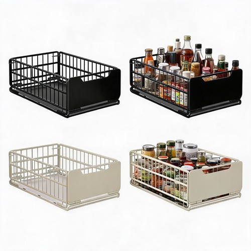 Ausziehbarer schrank organizer - ausziehbarer,