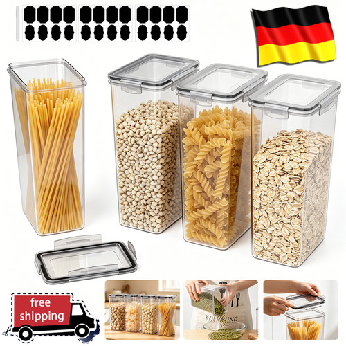 4er vorratsdosen set - 4er,