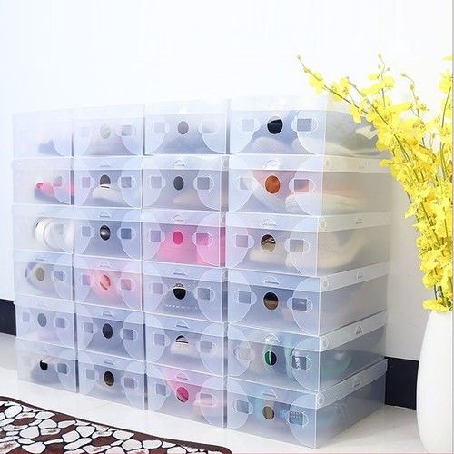 20x transparent schuhbox - 20x,